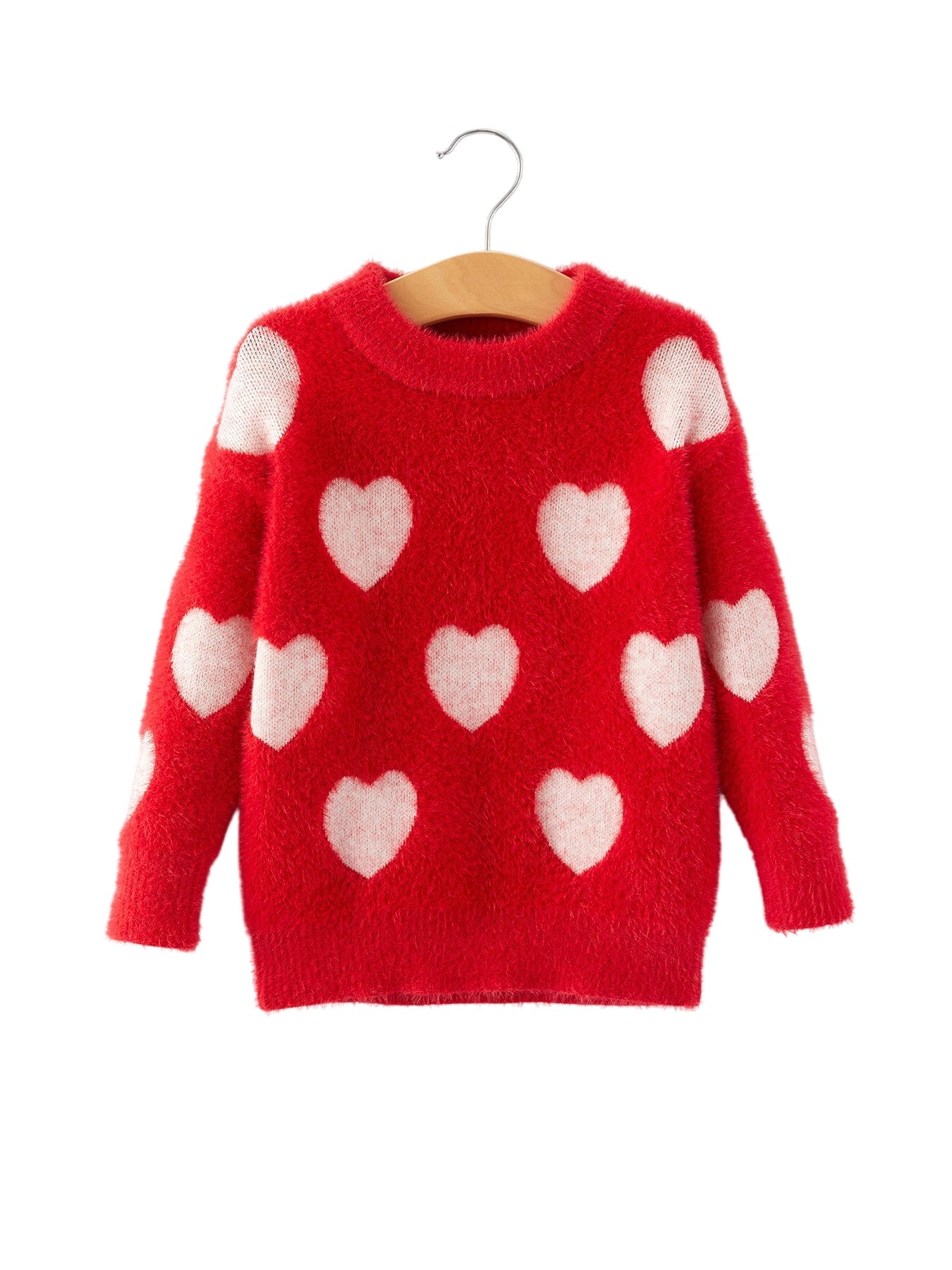 Valentine's Day Girls Pullover Sweater