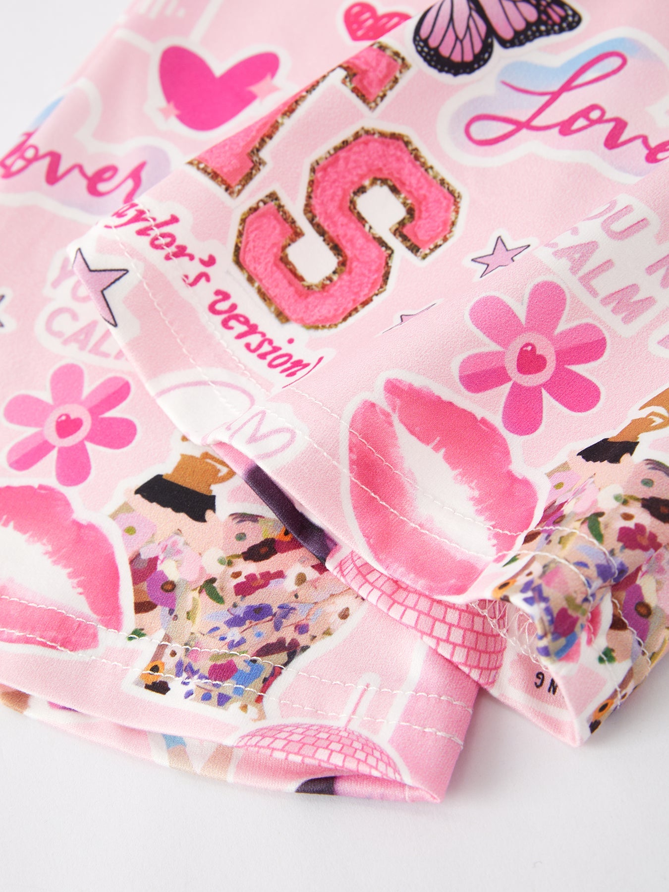 Valentine's Day “in My Swiftie Era” Print Top +pants Set