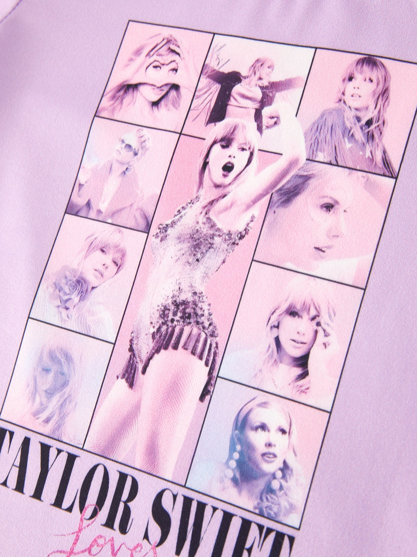 Spring And Summer Ts Print Short Sleeve Pants Set