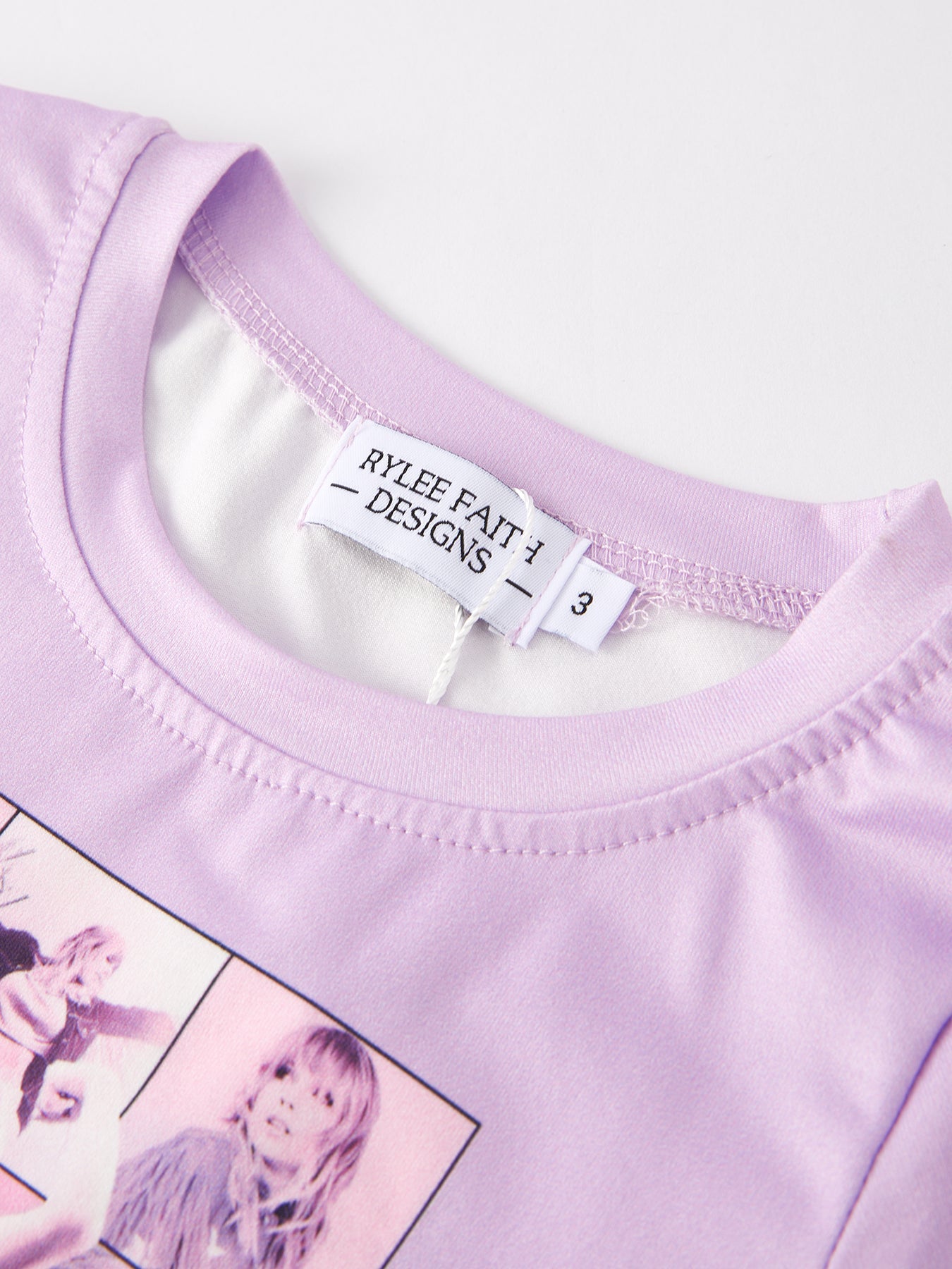 Spring And Summer Ts Print Short Sleeve Pants Set