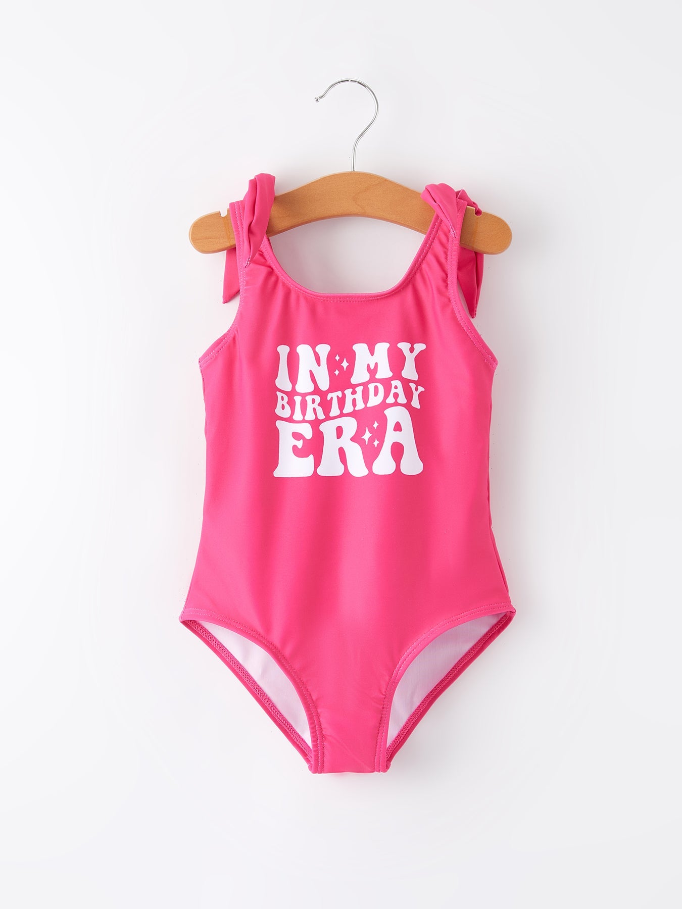 “in My Birthday Era” Girls Swimsuit