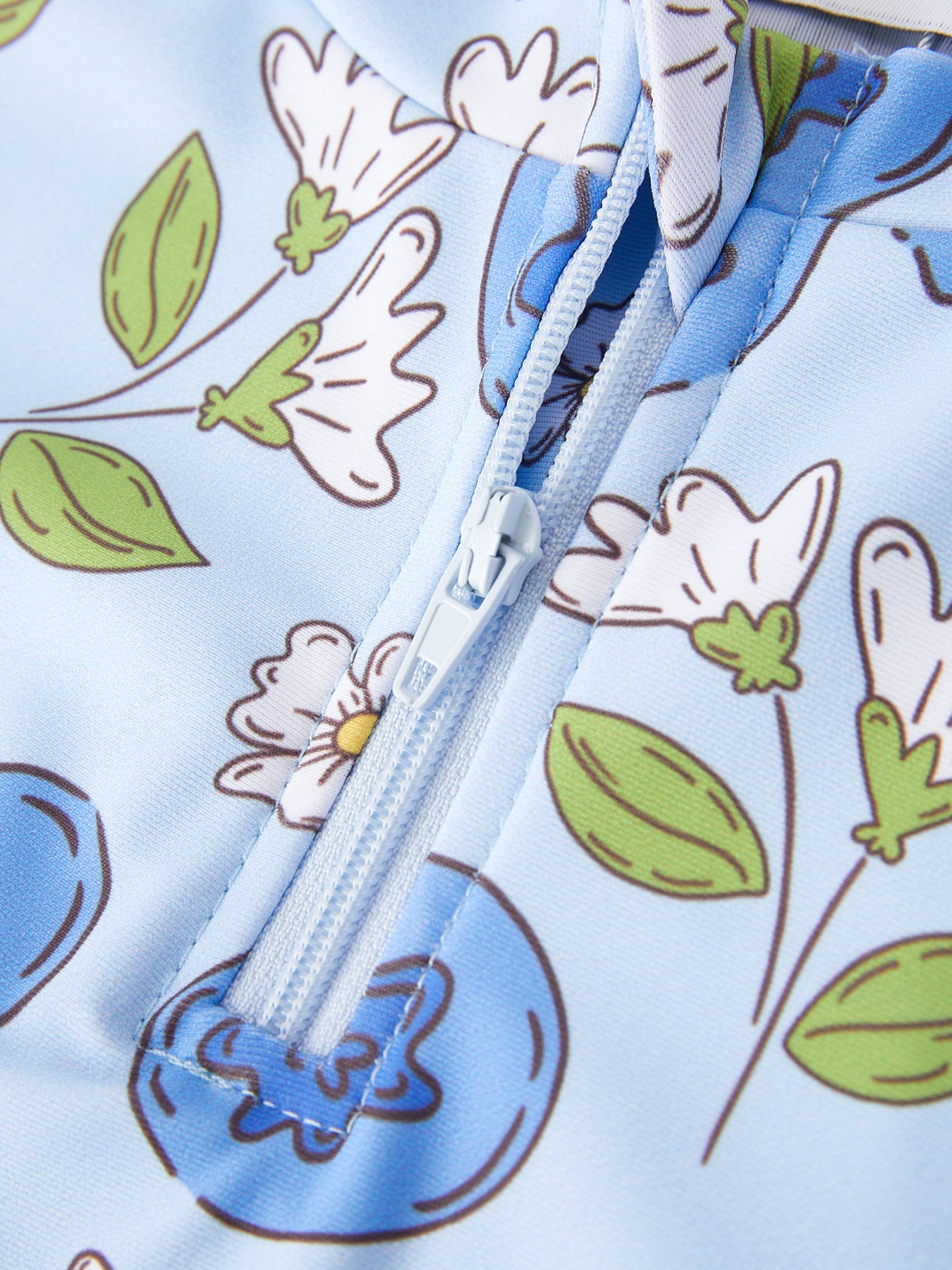 "blueberry" Floral Boutique Swimsuit