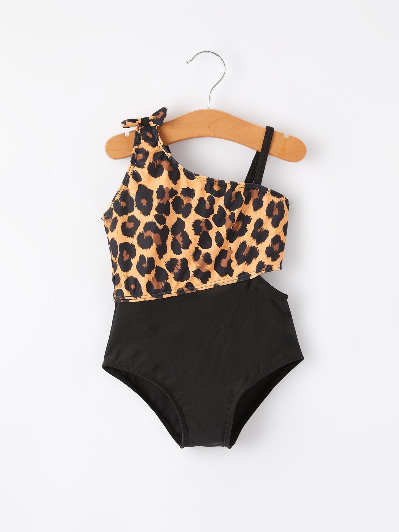 "leopard Print" Girls' Swimsuit