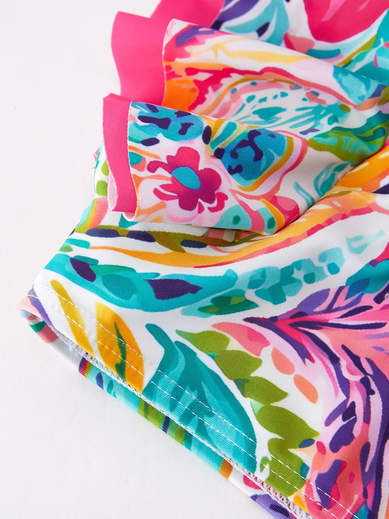 "colorful Pattern" Girls' Boutique Swimsuit