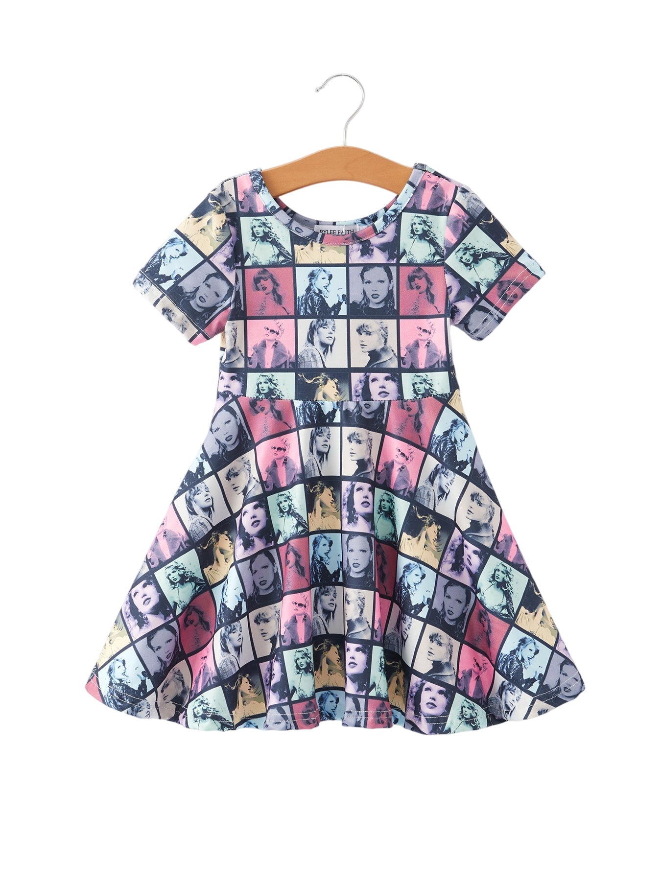 Ts Portrait Concert Print Girls Dress