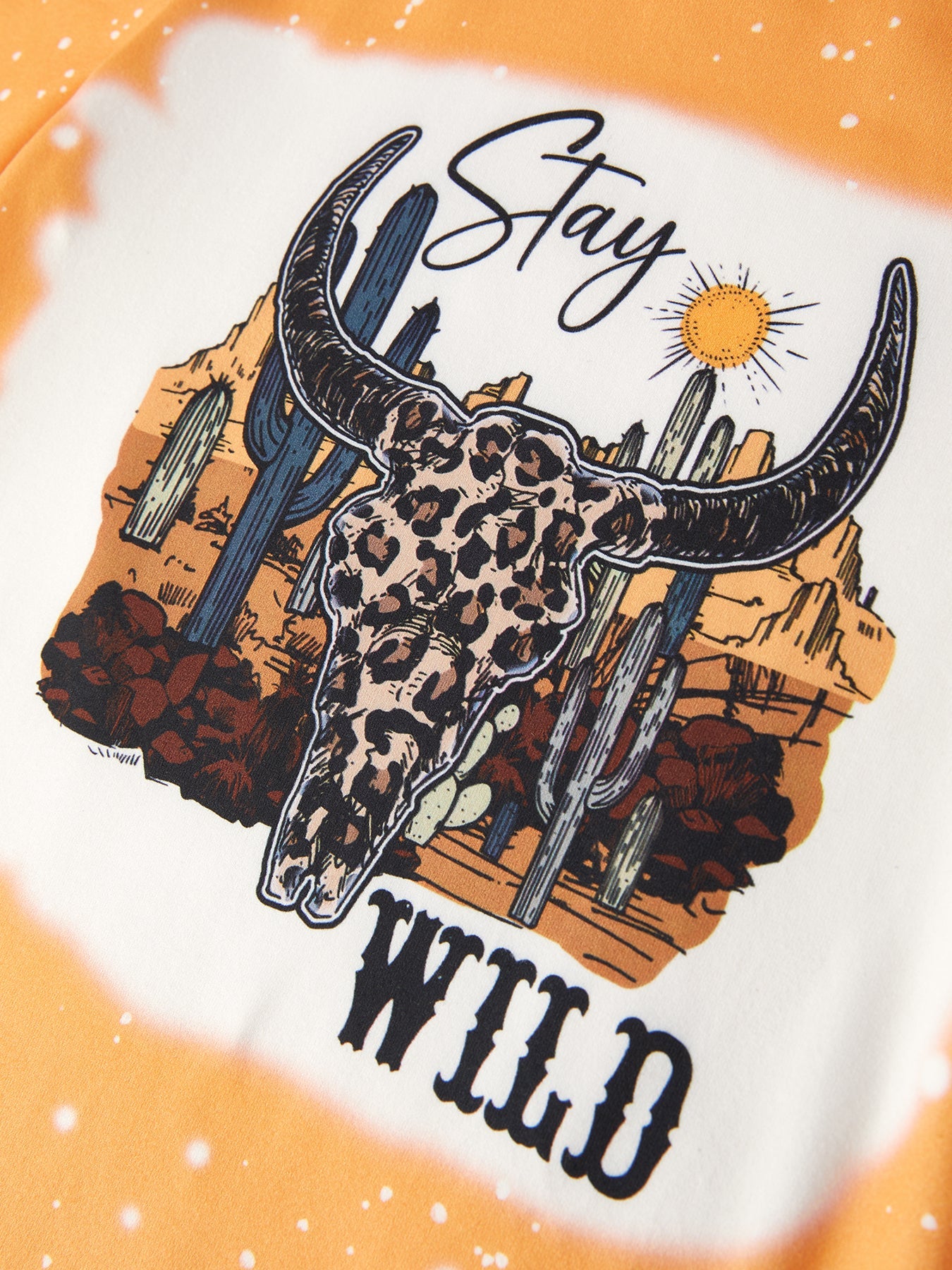 Western Leopard Print Girls Set