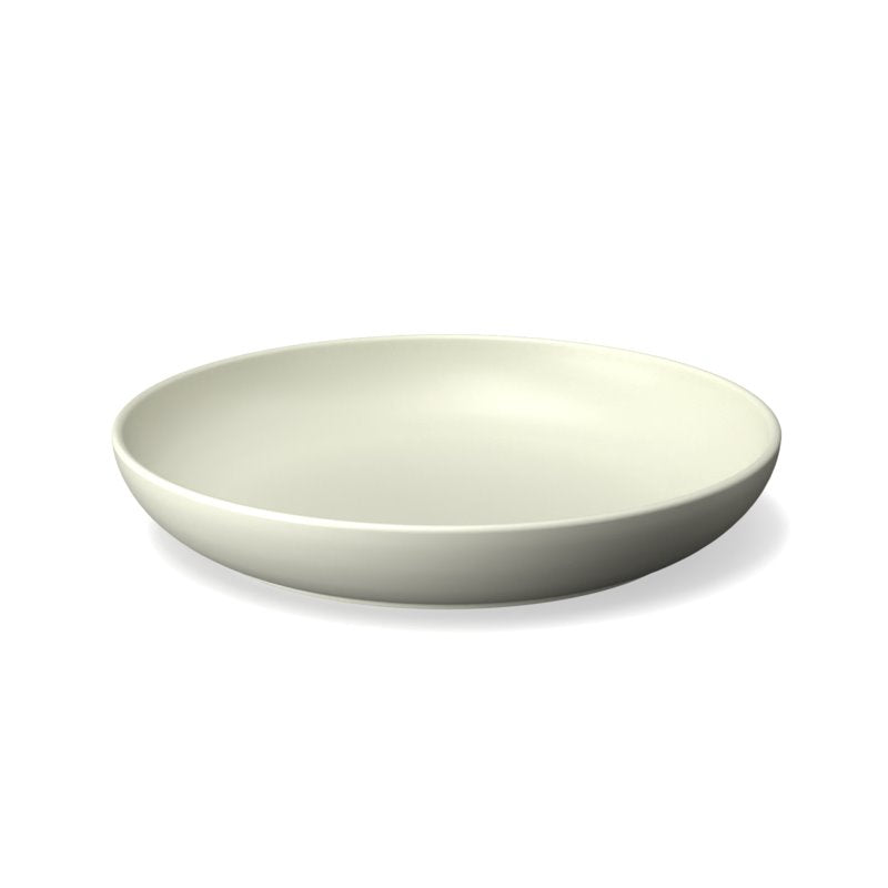 Round Deep Plate - Off White - Set Of 4