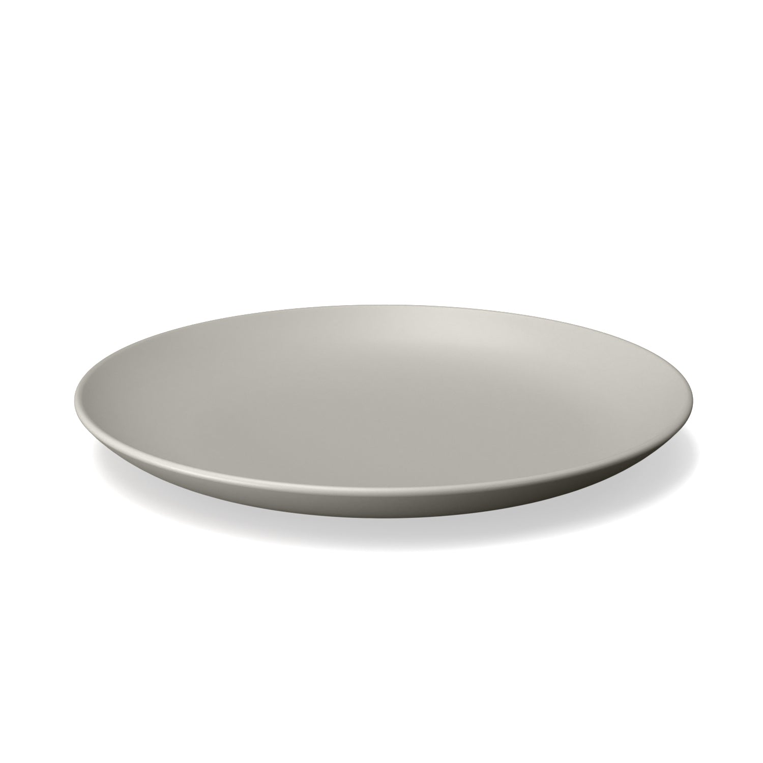 Round Medium Plate - Stone - Set Of 4