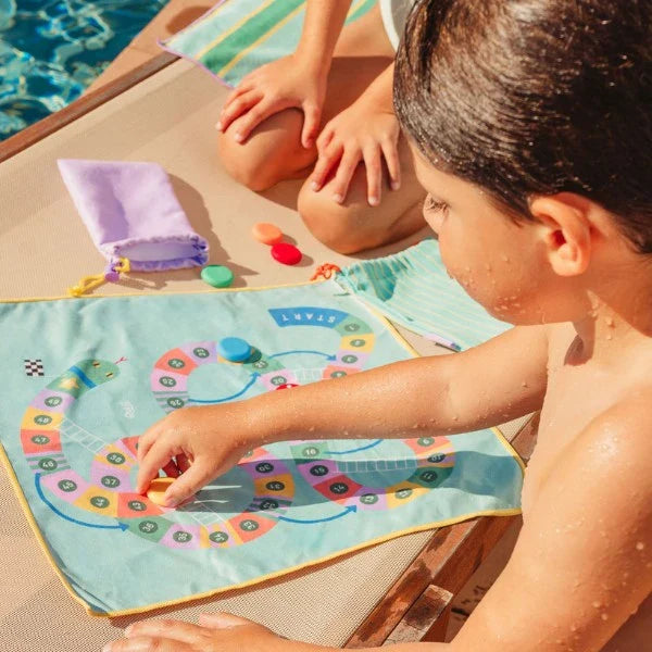 Quut Travel Games - Snakes & Ladders / Goose