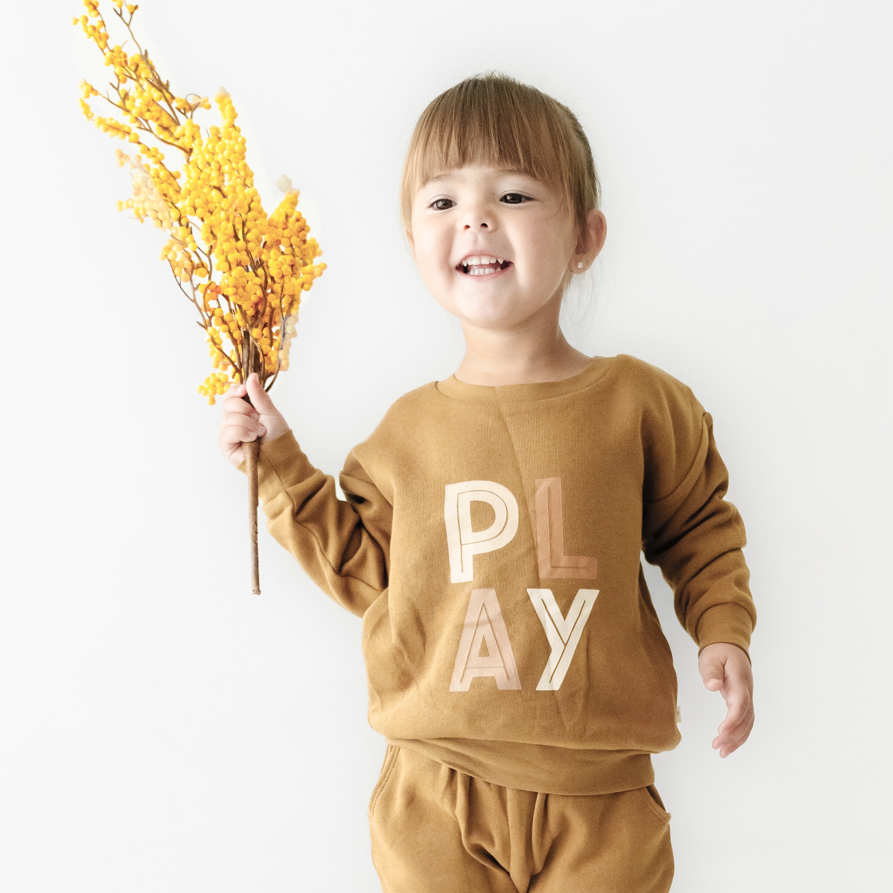 Organic Graphic Sweatshirt - Play