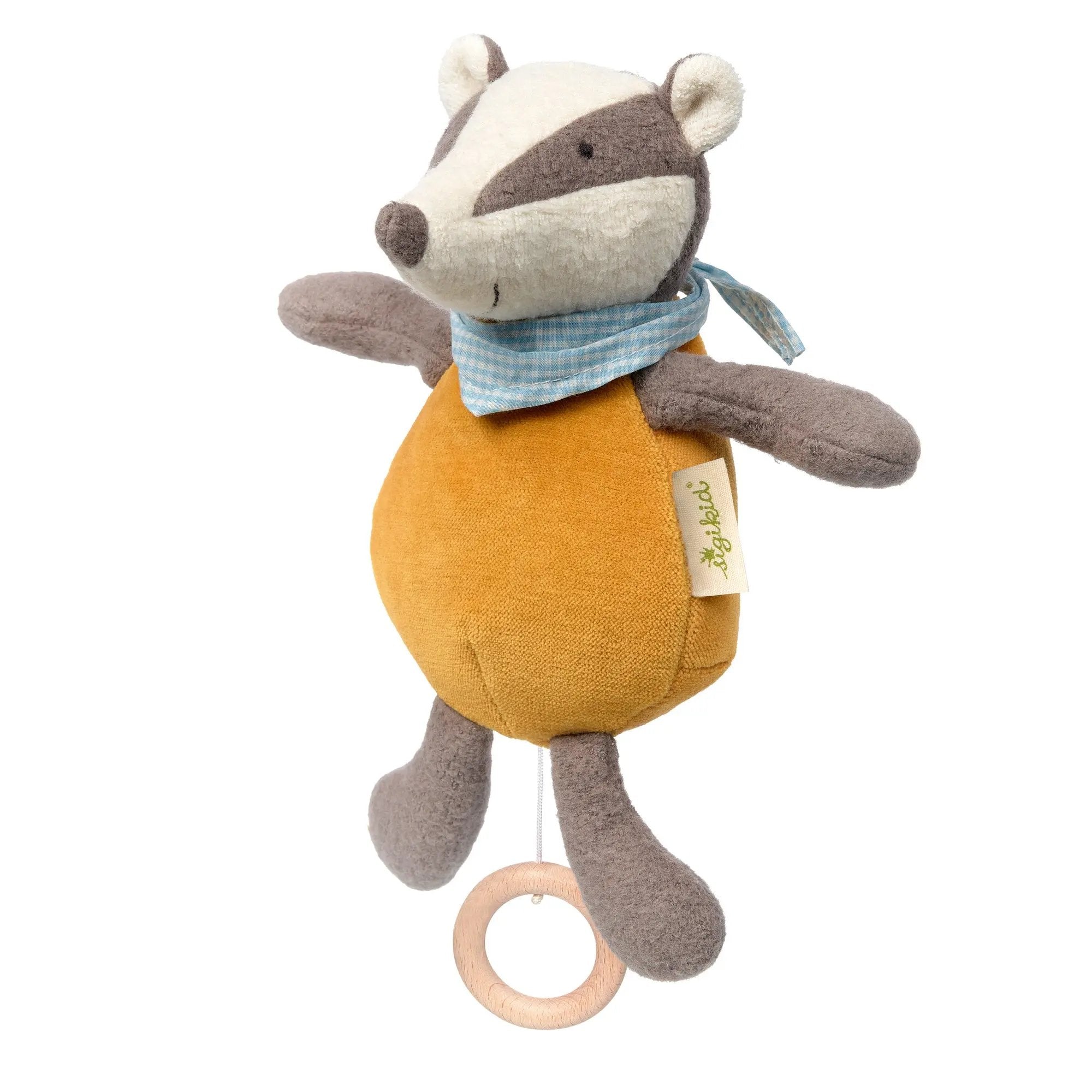Organic Badger Musical Toy