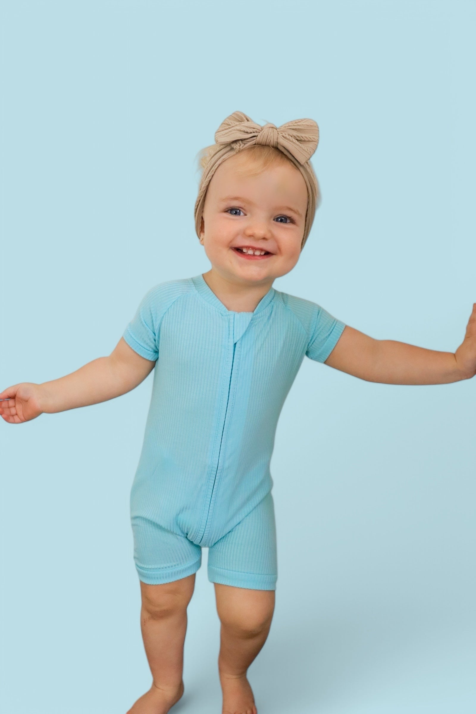 Capri Blue Rib Dream Shortie