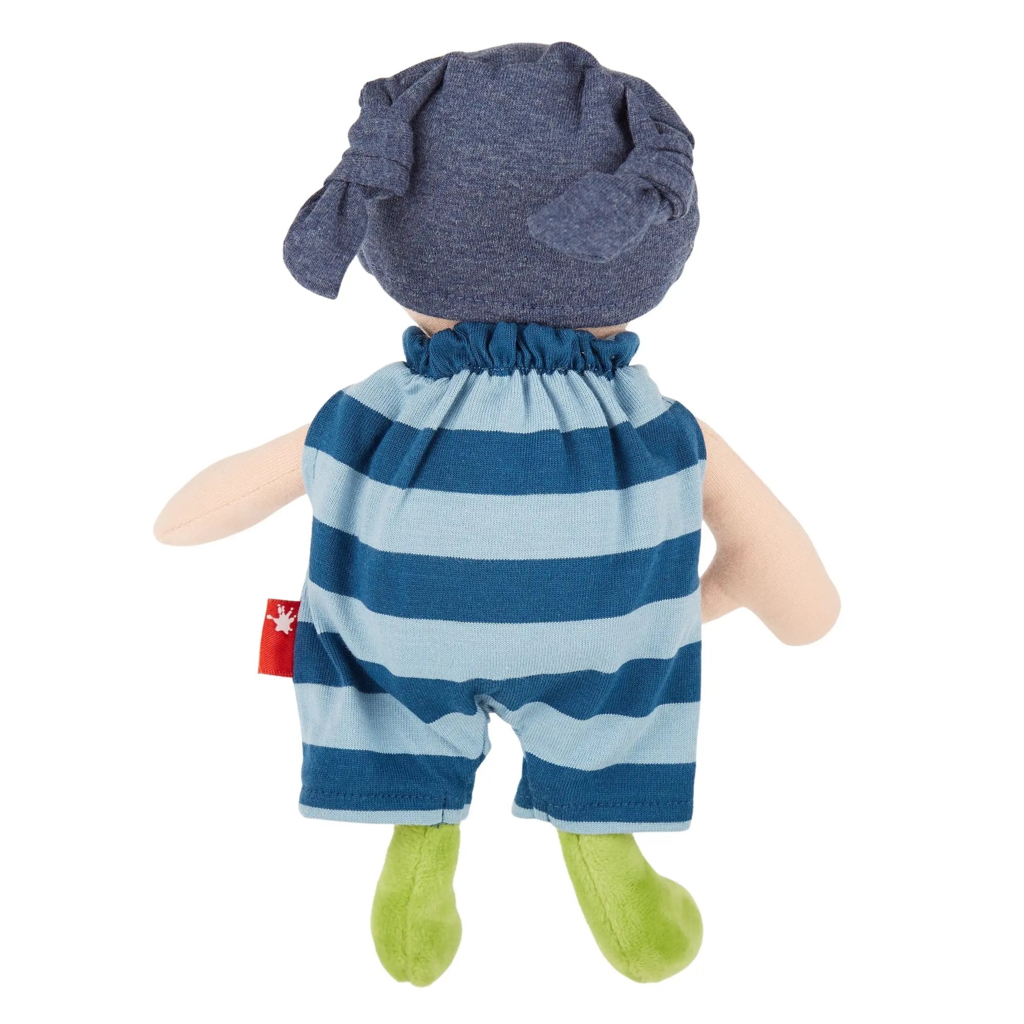 Plush Doll With Blue Outfit