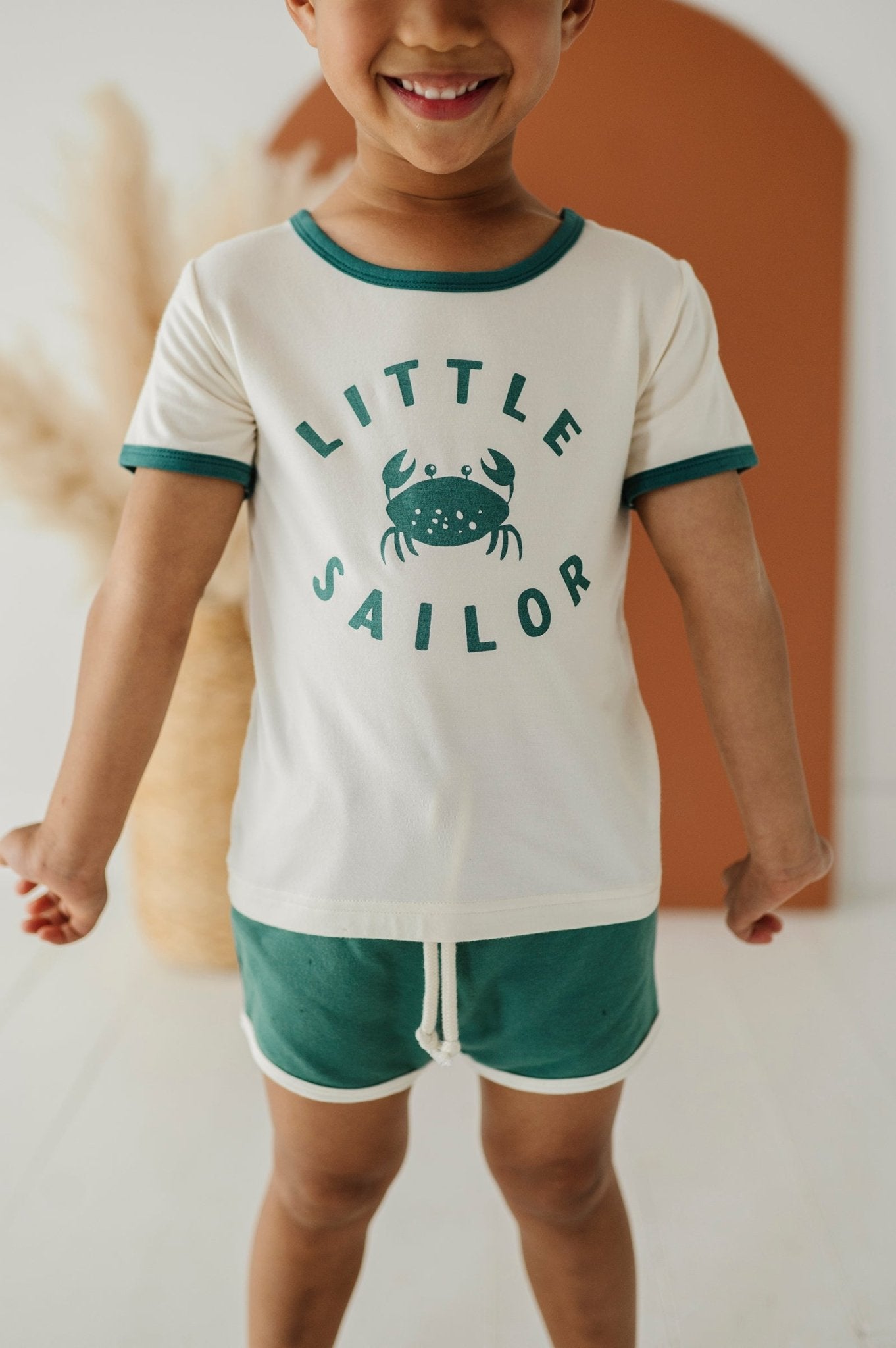 Boy's Retro Short Sleeve Tee