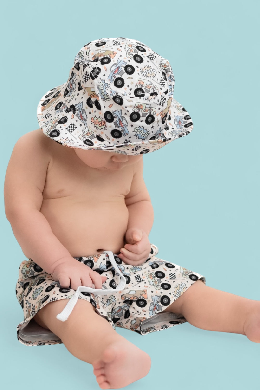 Crash Hard Boy's Dream Swim Trunks