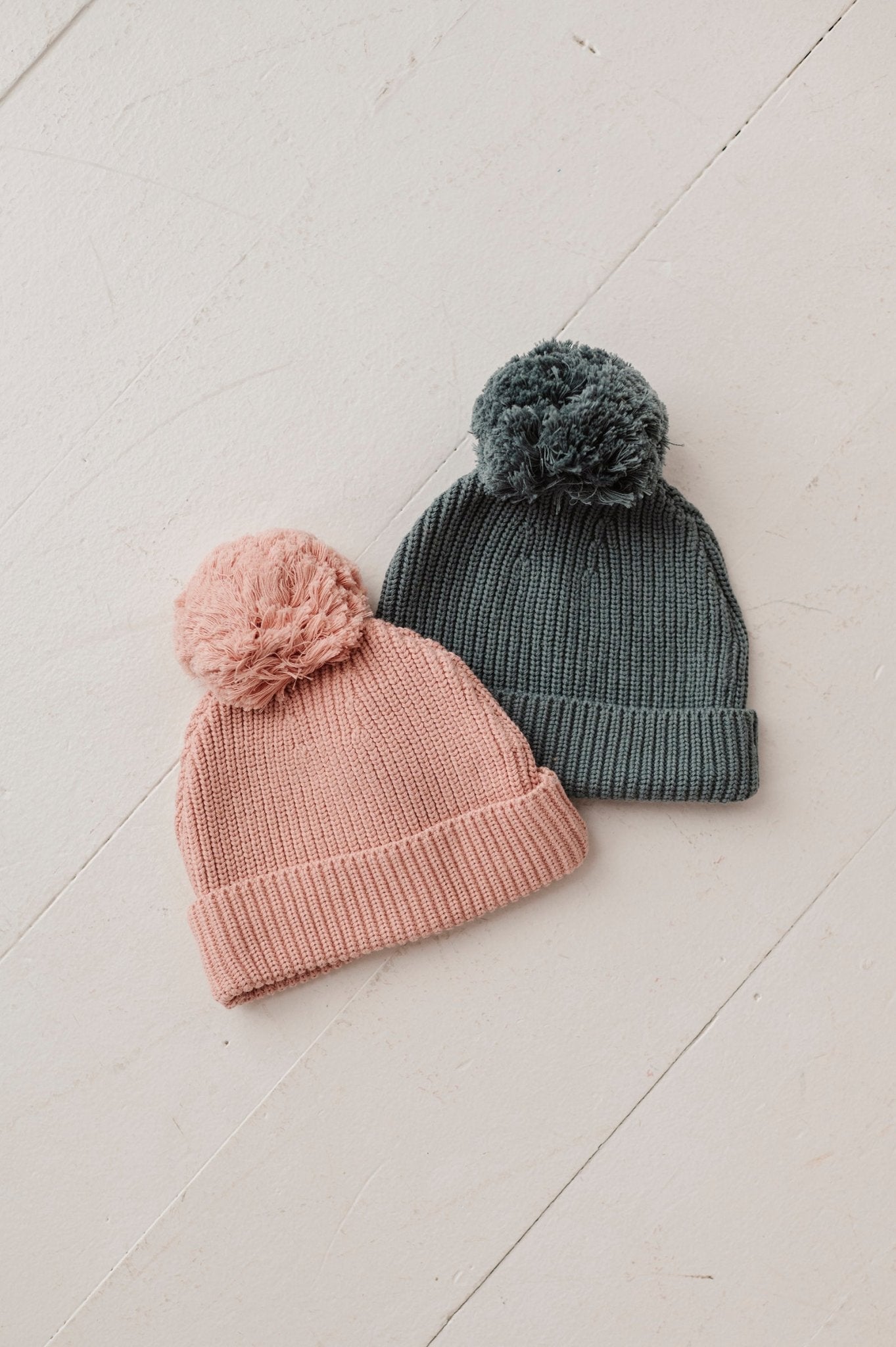 Knit Pom Hat