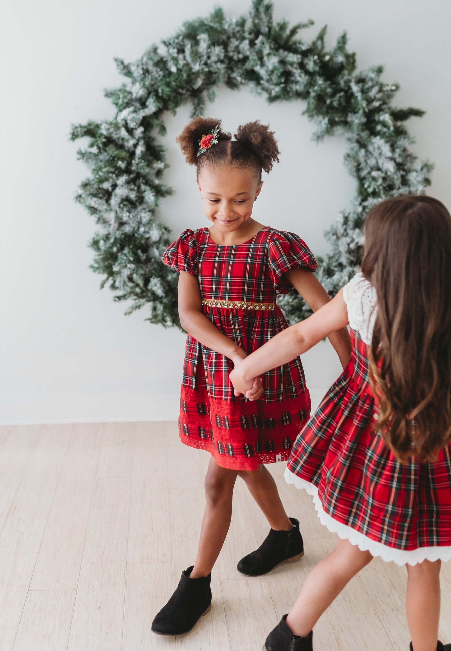 *preorder* Christmas Tartan Charlotte Dress