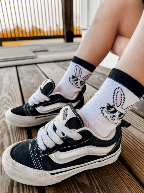 Rad Bunny With Pink Bunny Foot