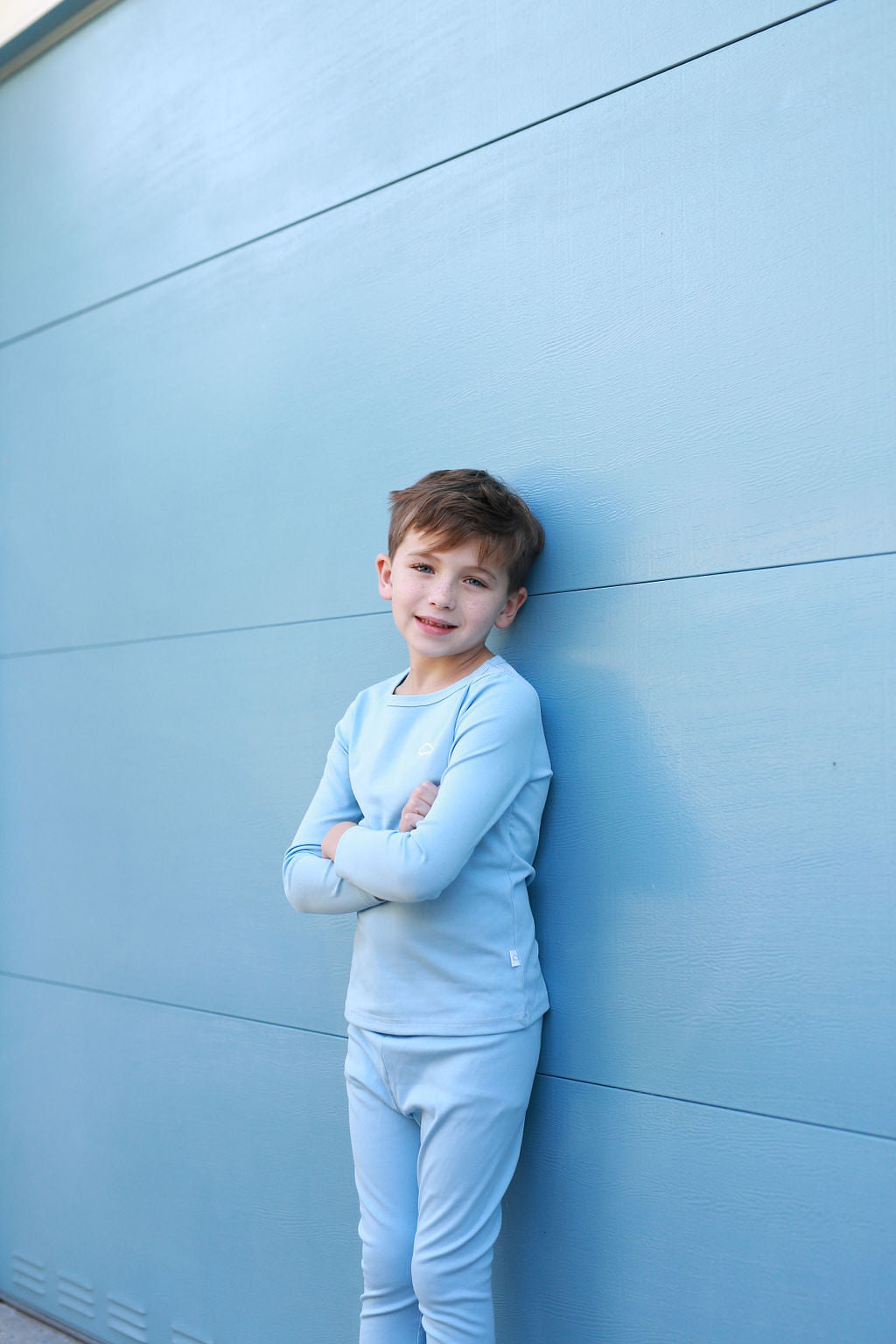 Stitched Pj- Bright Blue