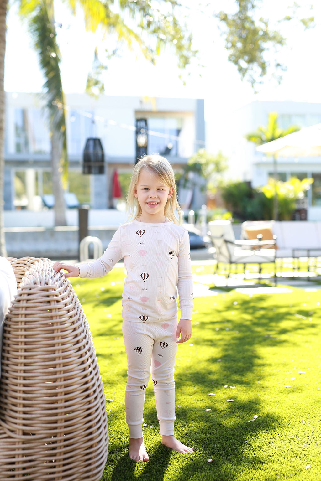 Hot Air Balloon Pj- Pink