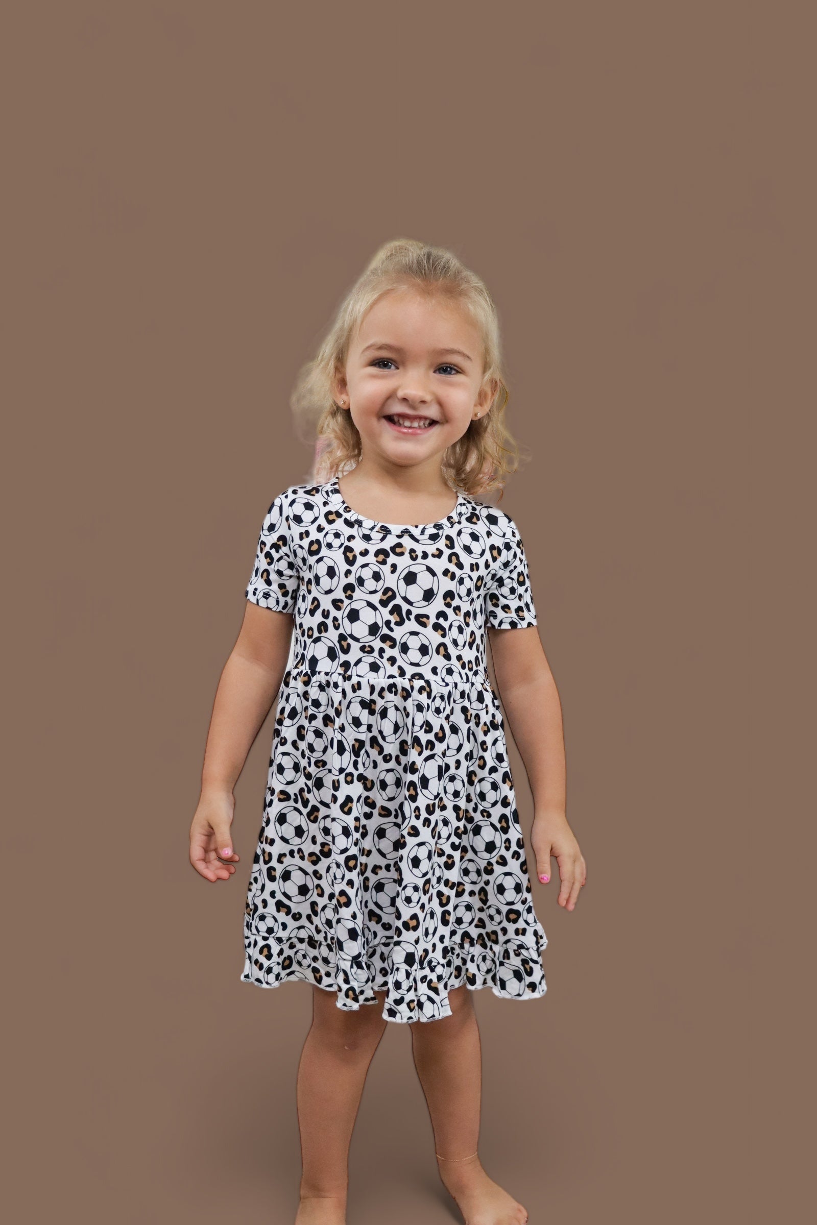 Wild Goals Dream Ruffle Dress