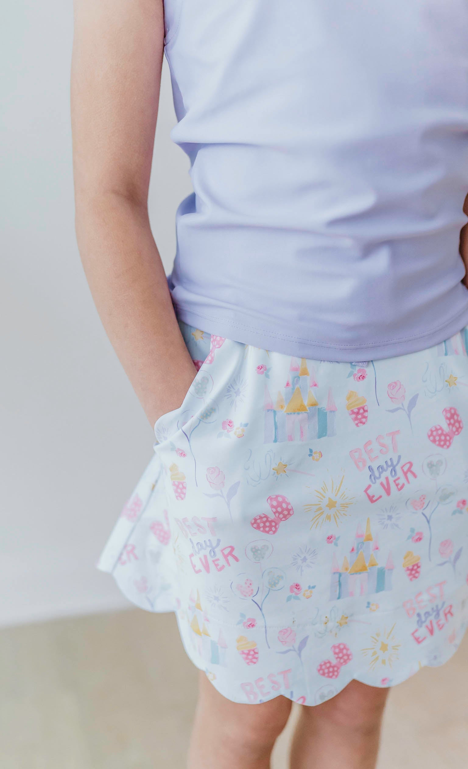 Best Day Ever Skort And Shirt Set