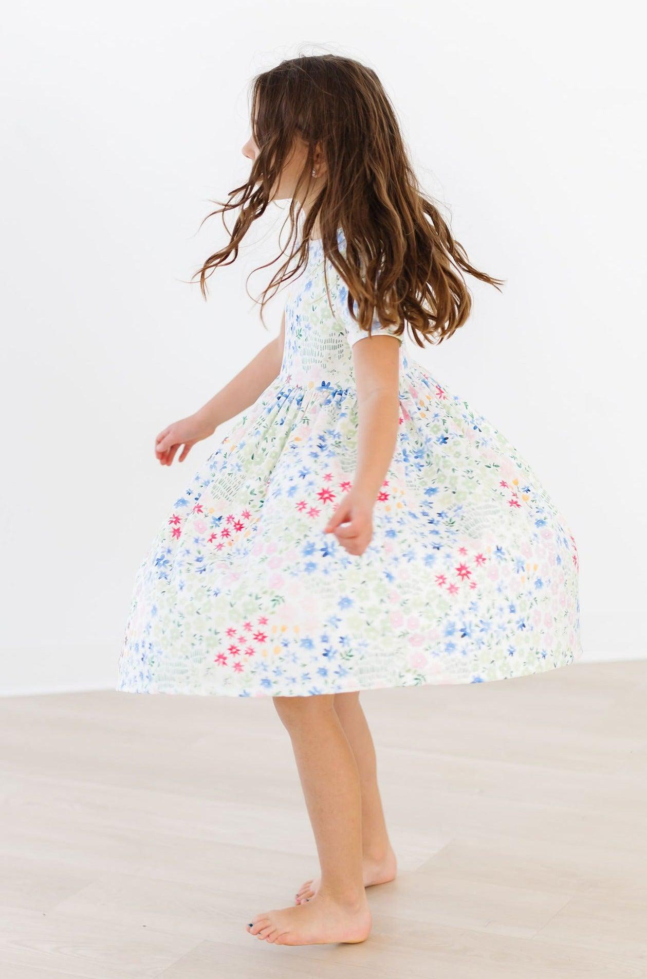 Sunshine Meadows S/s Pocket Twirl Dress