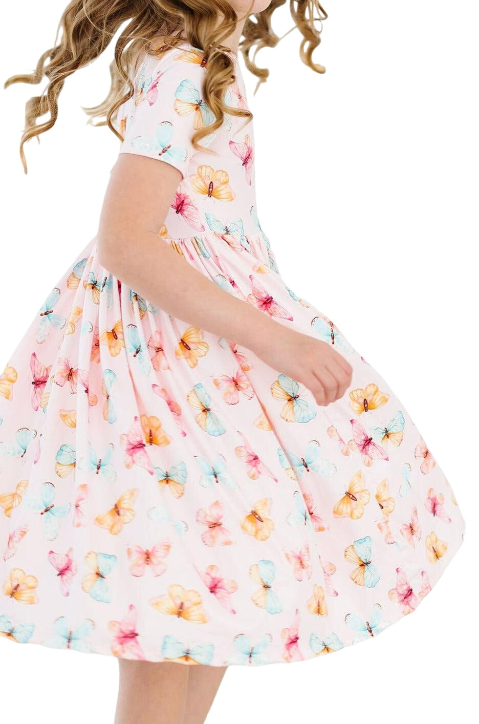 Butterfly Kisses S/s Twirl Dress