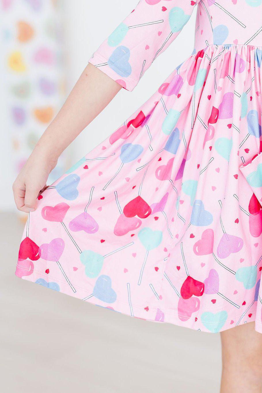 Sucker For You Pocket Twirl Dress