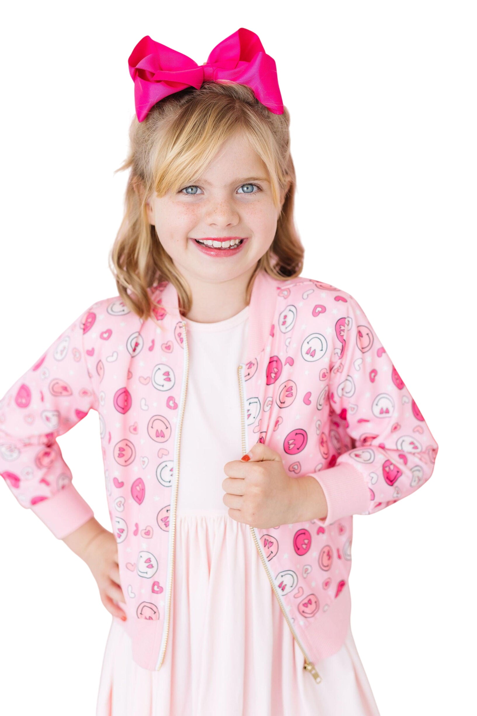 You Make Me Happy Satin Jacket