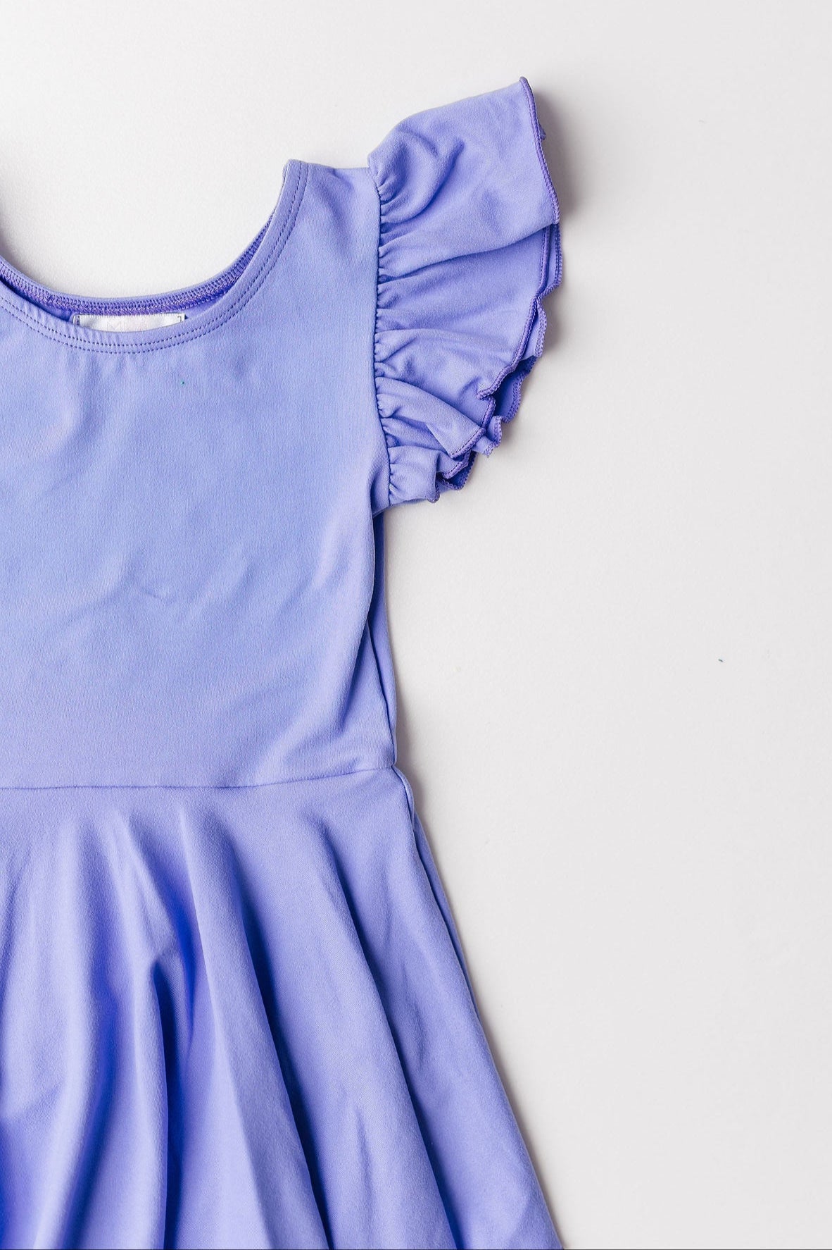 Periwinkle S/s Twirl Leotard