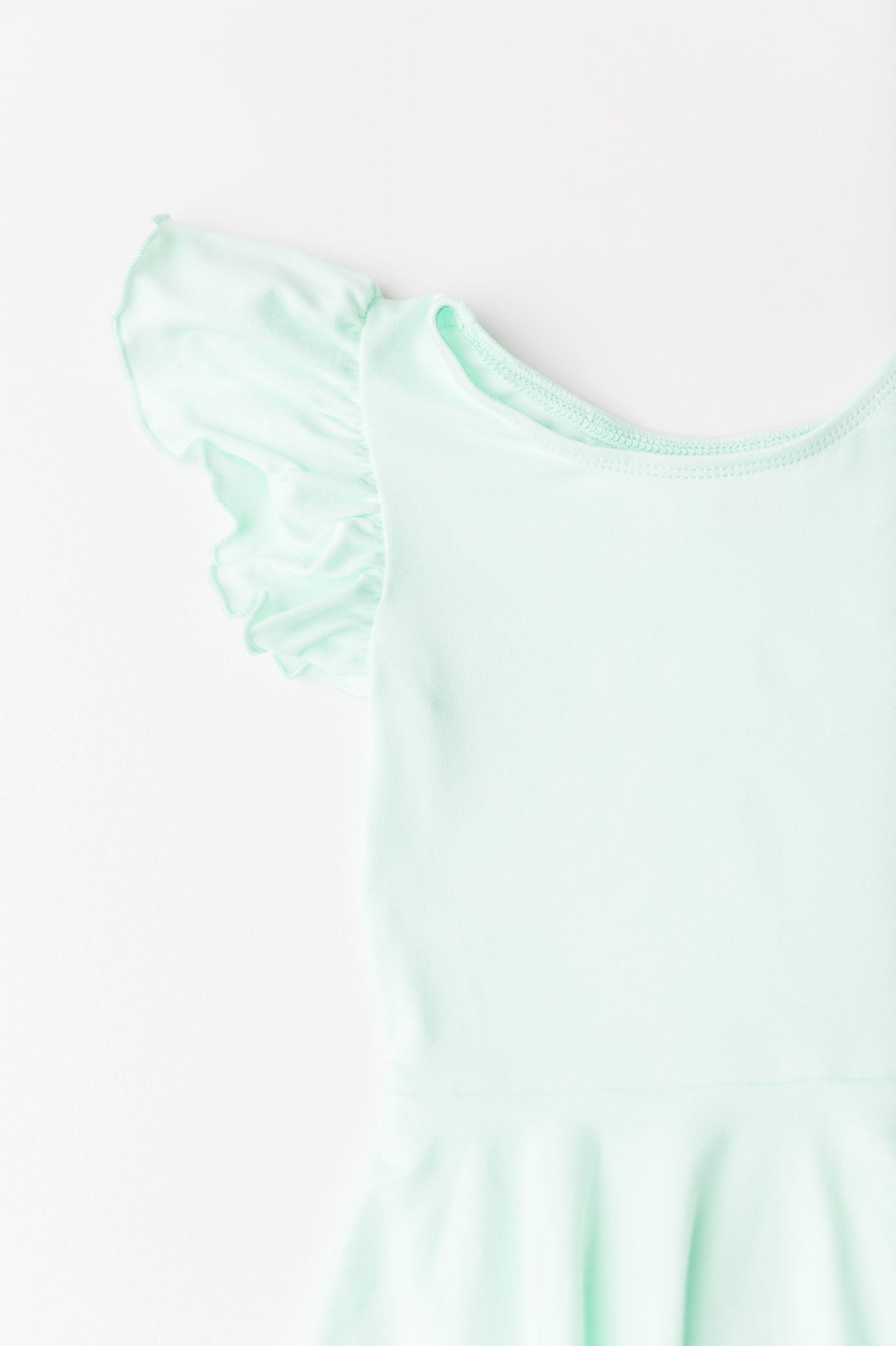 Pastel Green S/s Twirl Leotard