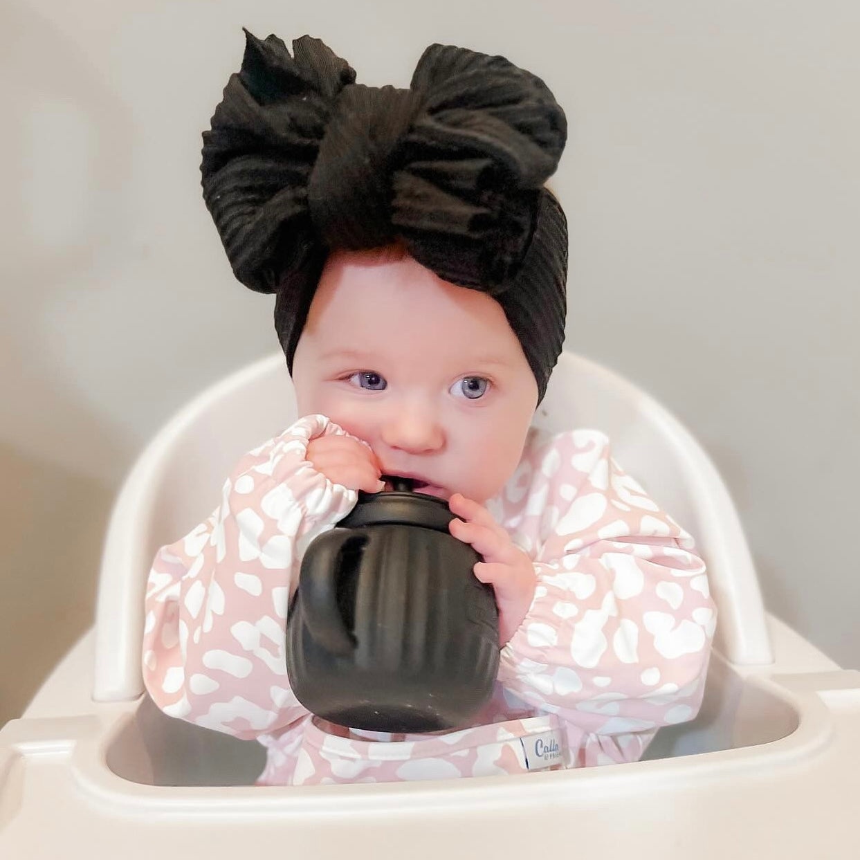 The Grayson Long Sleeve Bib - Leopard