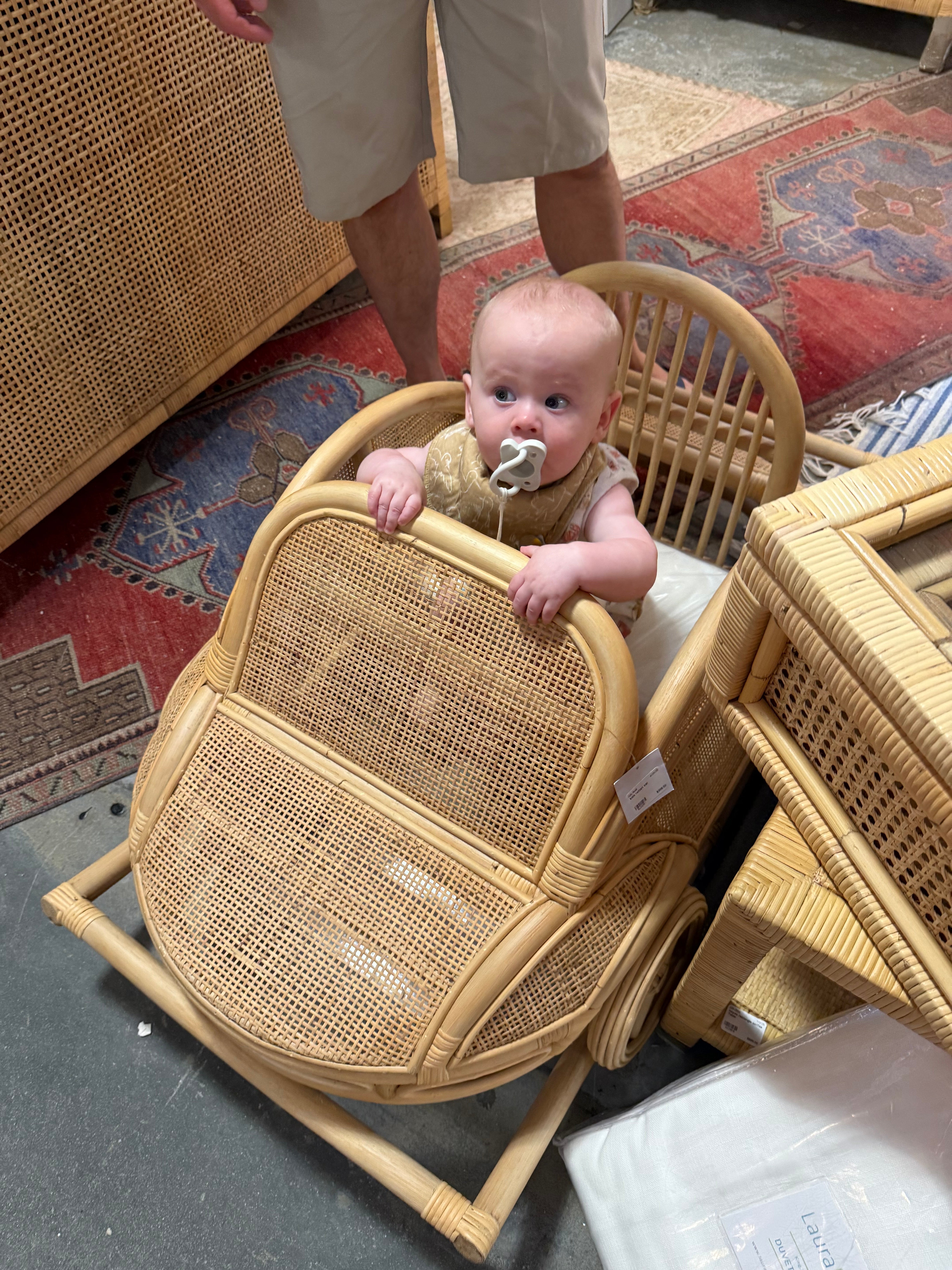 Kids Rattan Car