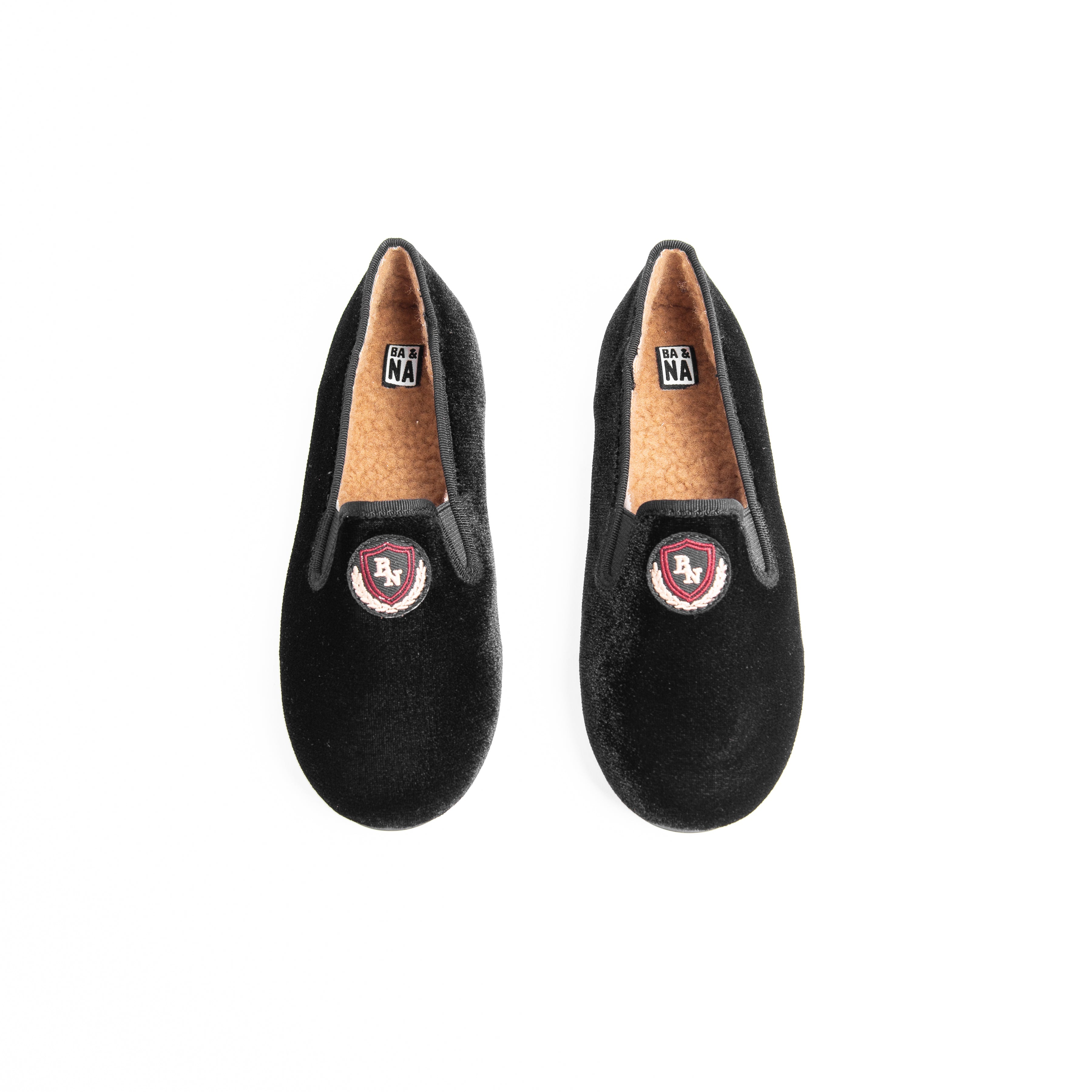 Ba & Na Black Loafer Slipper