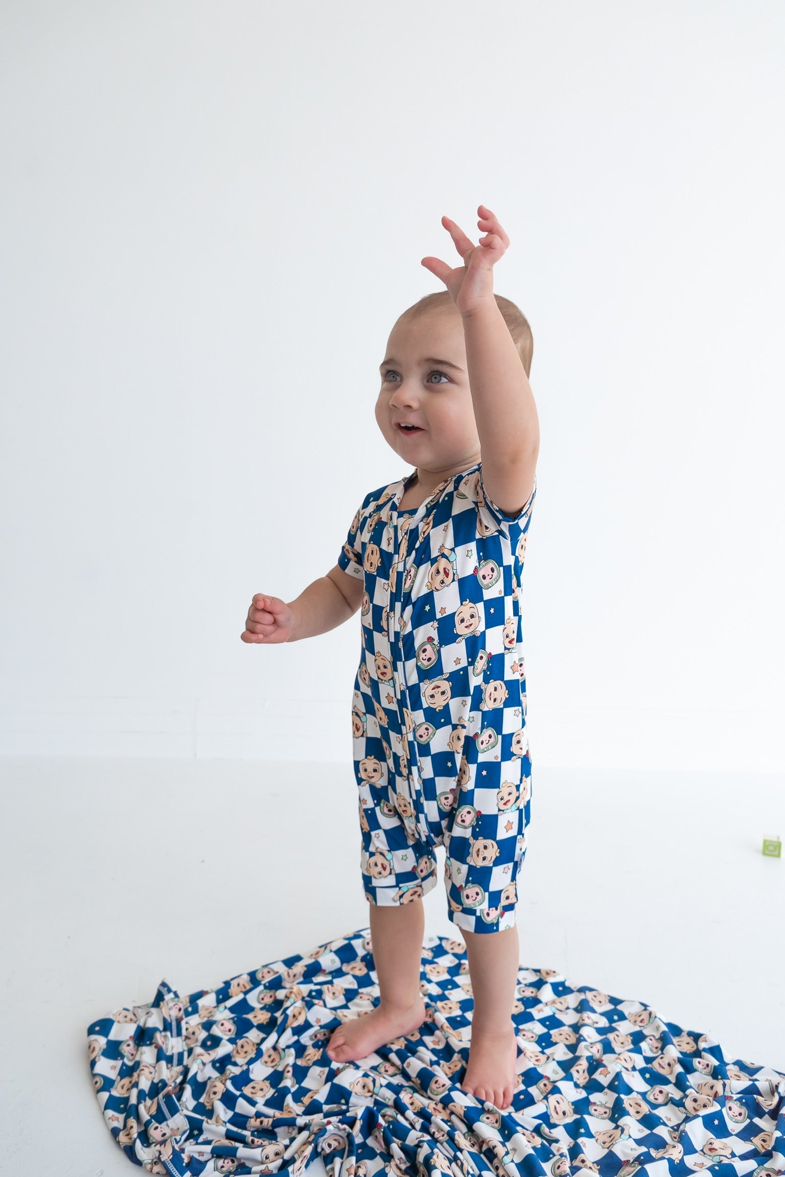 Dream Big Little Co X Cocomelon Jj Starry Night Checkers Dream Shortie