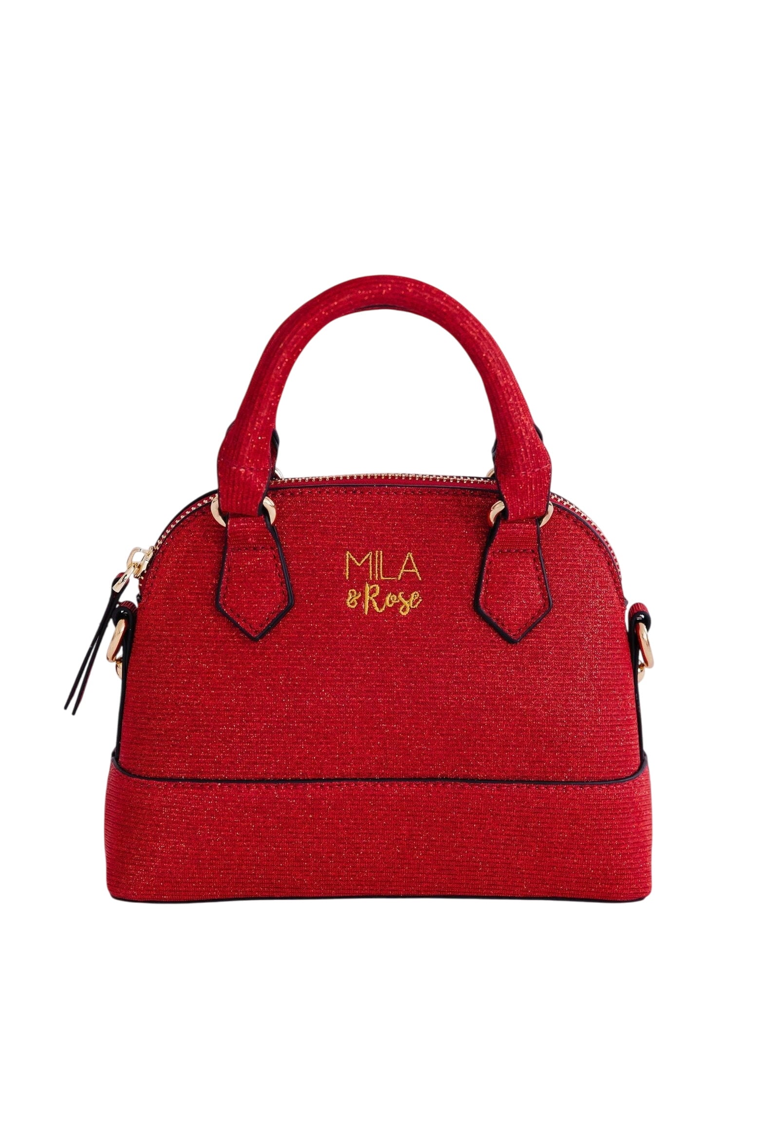 Red Shimmer Girl's Crossbody Purse