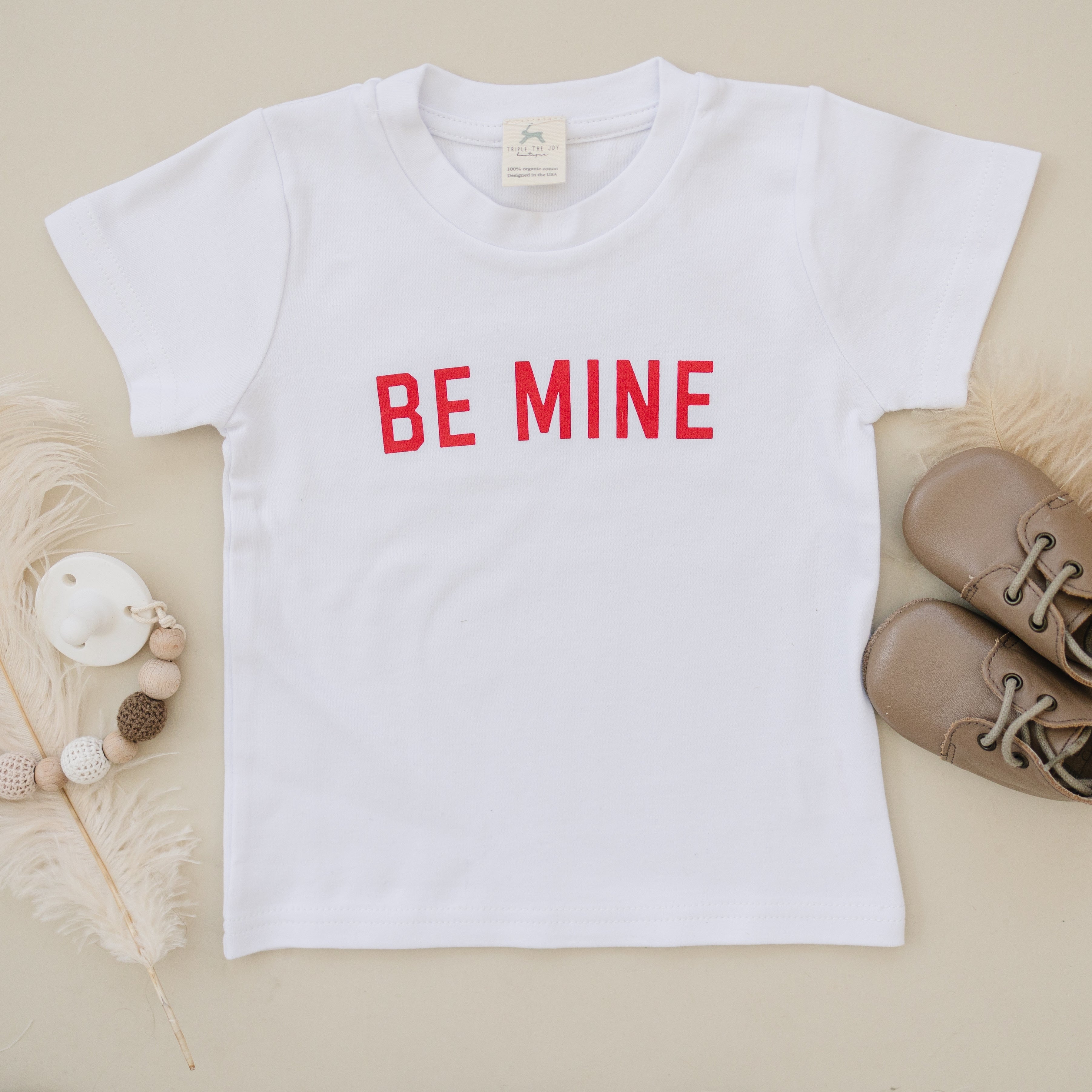 Be Mine Organic Cotton Tee - More Colors