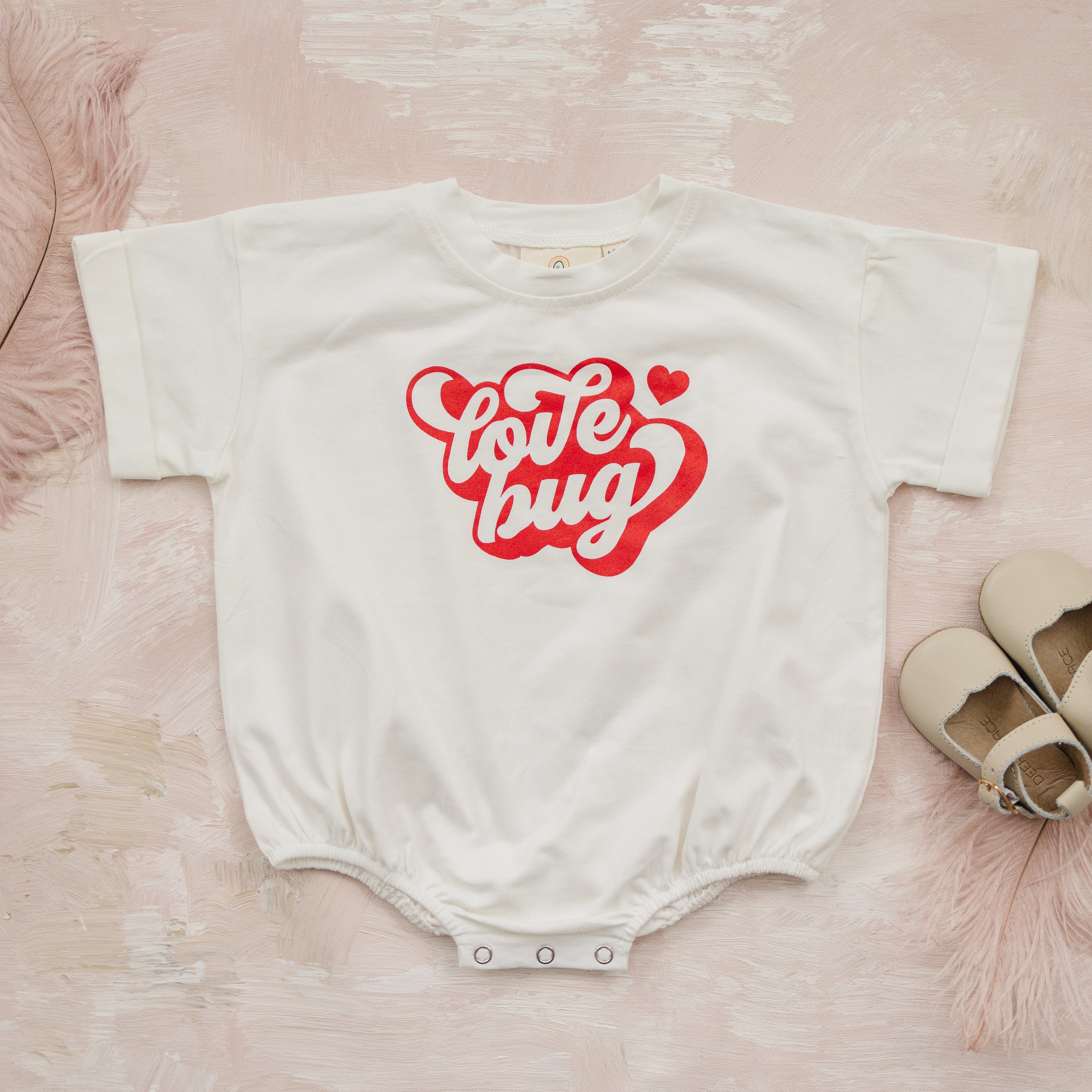 Love Bug T-shirt Romper