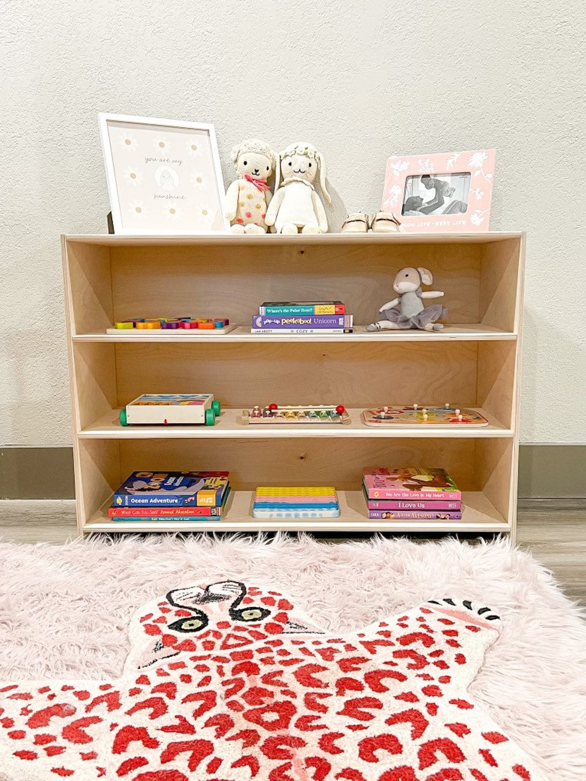 Violet- Toy Shelf