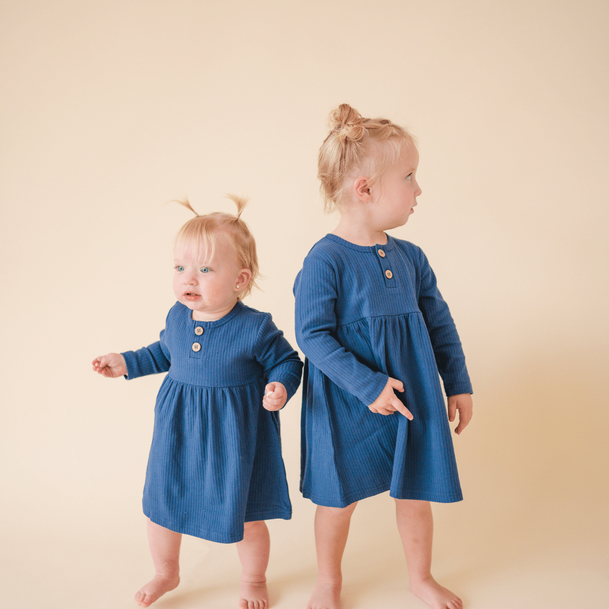 Organic Ribbed Cotton Dress