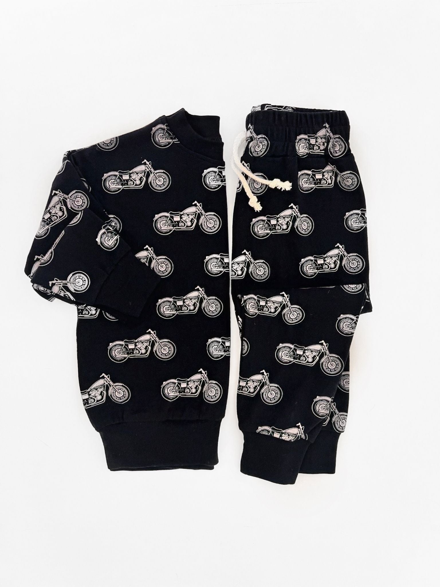 Jogger Set | Born To Ride Black