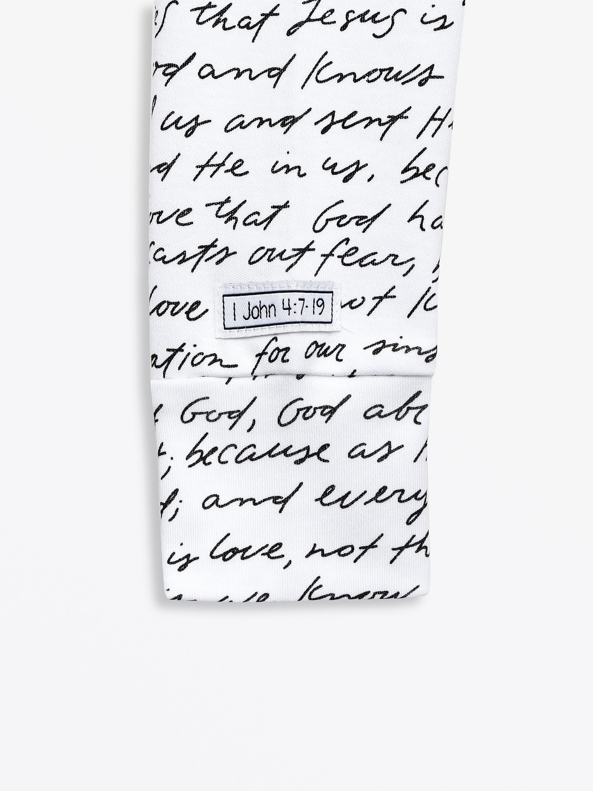 Love One Another Pj Long Sleeve Set Cotton