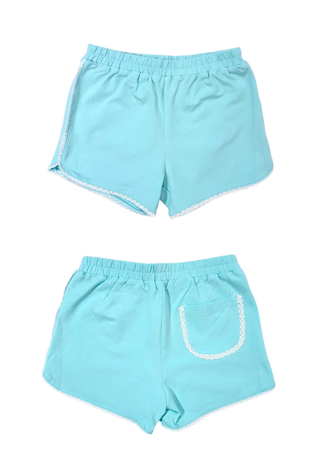 Seaside Stripes Scallop Tunic Set