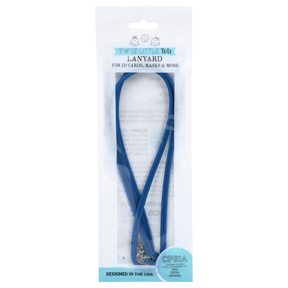 Silicone Lanyard For Id Badges, Masks, Kets & More