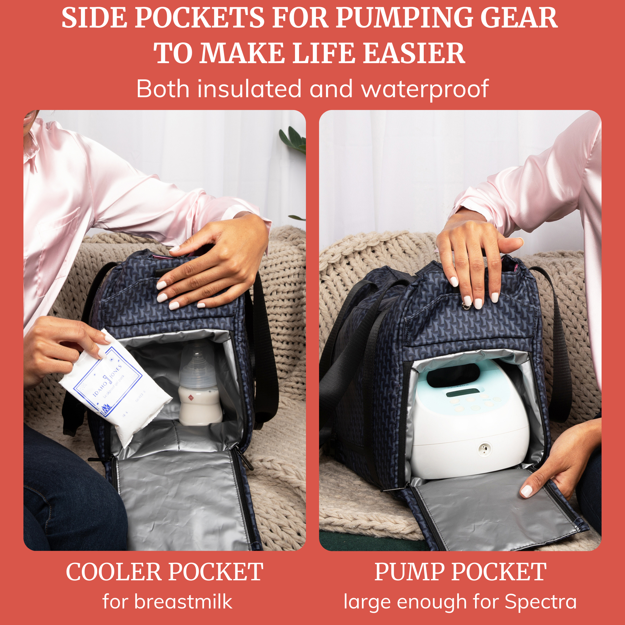 Breast Pump Tote Bag - Ellerby