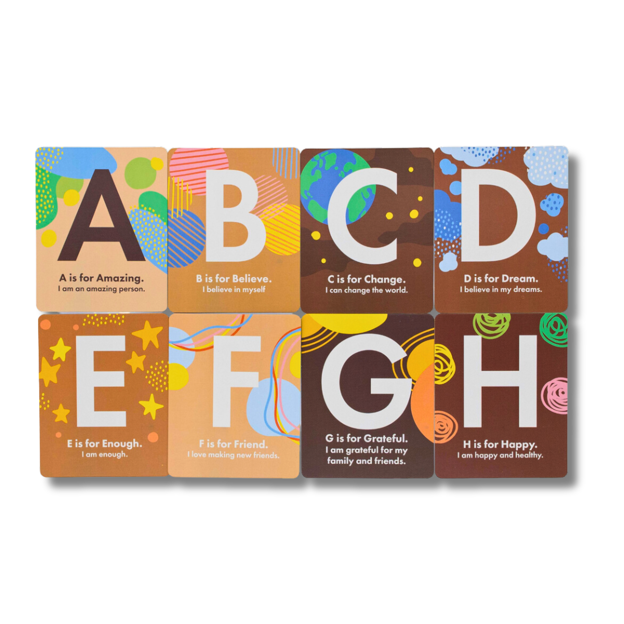 Alphabet Affirmation Flashcards