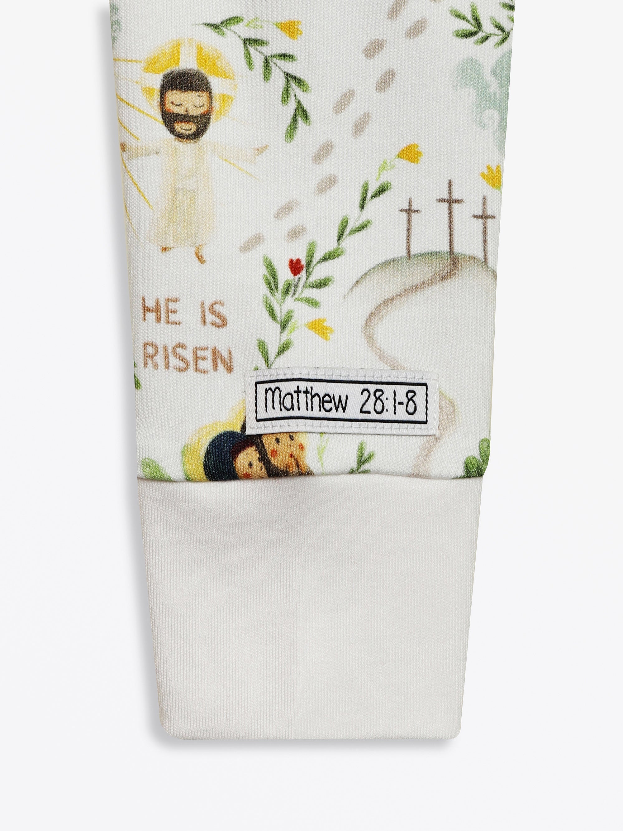 He Is Risen Pj Long Sleeve Set Cotton