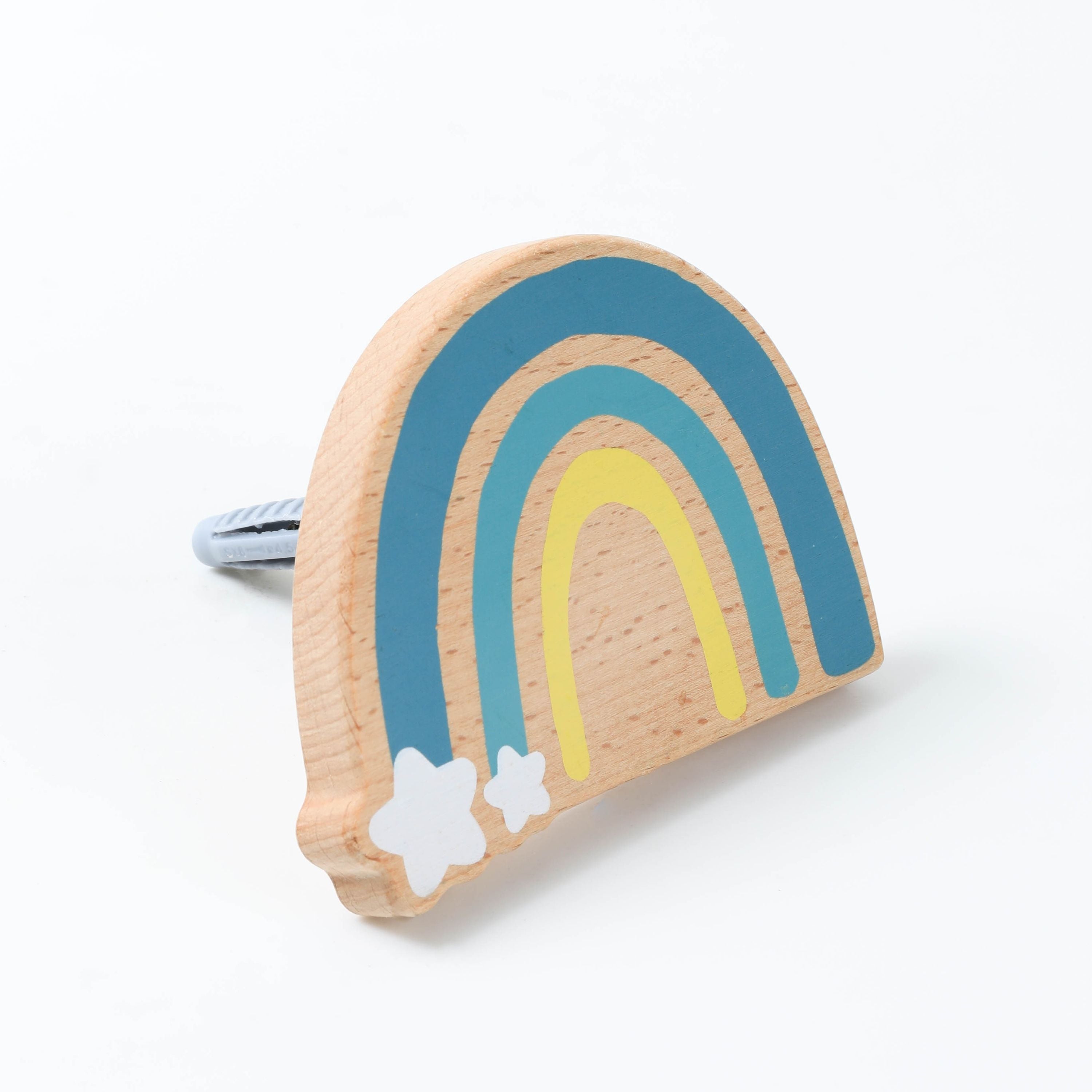 Wonderbee™ Pale Blue Rainbow Decorative Painted Wall Hook