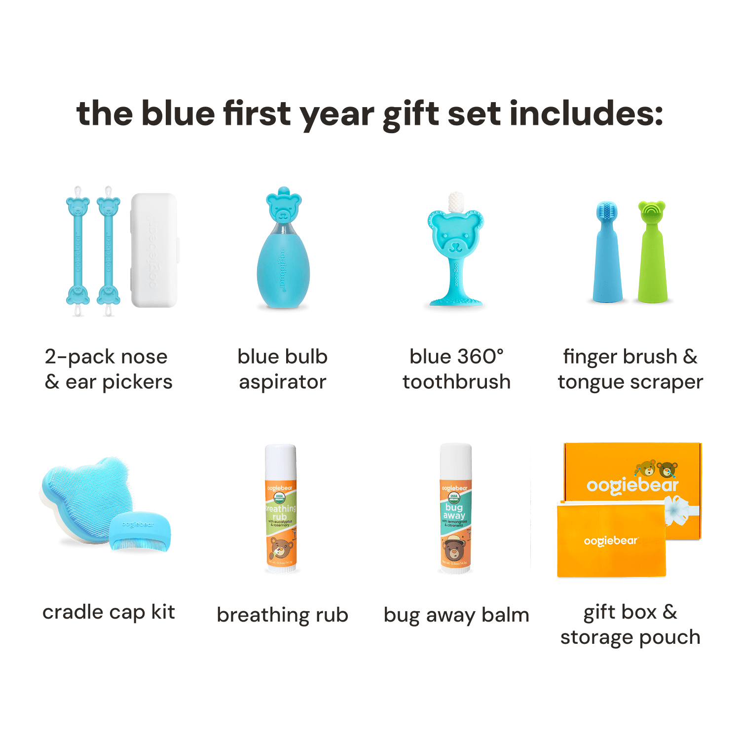 Oogiebear First Year Baby Gift Set
